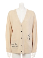 Wake me up!ニットカーデ/アイボリー