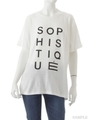 ＳＯＰＨＩＳＴＩＱＵＥＴ−ｓｈｉｒｔ［ｕｎｉｓｅｘ］/ブラック