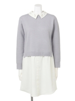 ドッキングビジューワンピース/IVO