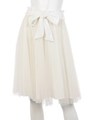 リバーチュールスカート/アイボリー