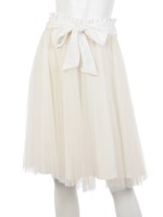 リバーチュールスカート/アイボリー
