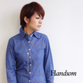 Handsom（ハンサム）LION PRINT SHIRT