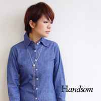 Handsom（ハンサム）LION PRINT SHIRT