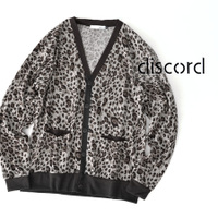 discord（ディスコード）LEOPARD CARDIGAN［メンズ］