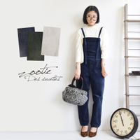 ベロアオーバーオール