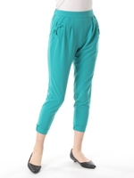 マジョリカジョーゼットパンツ/ネイビー