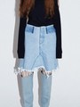 【MADE IN HEAVEN】 ali denim skirt / デニムスカート/サックス