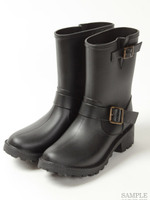 エンジニアレインブーツ/BLK