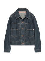 [Balcony and Bed]ブロークンデニムジャケット/GRY