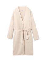 ロングニットガウンカーディガン/ネイビー(093)