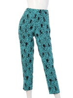 旅人柄テーパードパンツ/オフホワイト