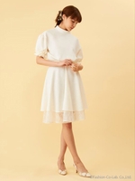 クラシカル2wayスカート/ホワイト