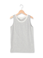 シフォンネックタンクトップ/ライトグレー(011)
