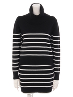 タートルニットSET UP/オフホワイト