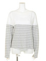 切り替えボーダーTOPS/NAVY