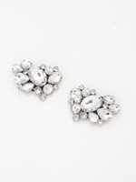 Bビジューシューズアクセ2 /1ペア（1足分）/MD.GRAY