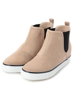 インヒールサイドゴアスニーカー/ベージュ(052)