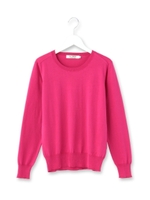 コットンプルオーバニット/ネイビー(093)