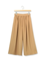 ジョーゼットワイドパンツ/ライトベージュ(051)