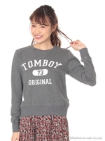 TOMBOYスウェットトップス/ネイビー