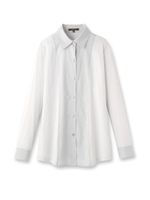 リヨセルコットンシャツ/ライトグレー(011)