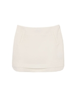 【O】レイヤードミニSK/WHITE