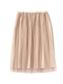 [L]ハニーチュールスカート/サンドベージュ(053)