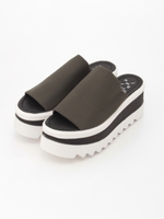 【KMB】FLATSANDAL/GREEN MID