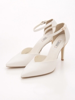 【REZOY】Vカットセパレートヒールパンプス/ベージュ