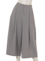 【Sov.】トリクション メランジダブルクロスワイドパンツ/グレー