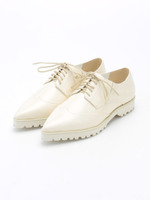 サイドゴアオックスフォード/アイボリー