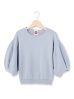 袖ボリュームニットプルオーバー/アイボリー(004)