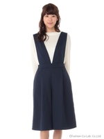 ・Vネックジャンパーパンツ/Navy