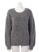 【anap mimpi】フェザーヤーンプルオーバ-/GRY