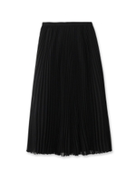 シフォンロングプリーツスカート/アイボリー(004)