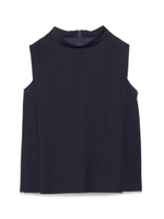 タックブラウス/NVY