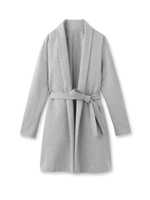 ベルト付きコットンジャケット/カーキ(027)