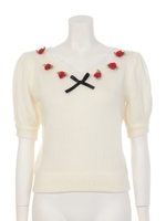 CP flowerニット/ラベンダー