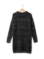 フェザーニットワンピース/ブラック(019)