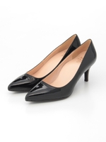 【24/7】Eポインテッドパンプス65 / コンフォート /低反発(ヒール6.5cm)/Black