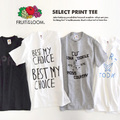 Fruit of the Loom（フルーツオブザルーム）セレクトプリントTシャツ