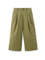 aquafits タックガウチョパンツ/ホワイト(001)