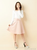 【春の新作】S・ワイドリブヨークレース/TOPS/オフホワイト