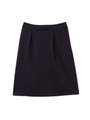 ビスコースツイル　タックスカート/ネイビー(123)