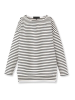 ボーダープルオーバー/ブラック(319)