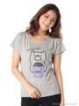 ポップッコーンクマTシャツ/ハイ