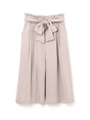 LIGHT GAUCHO PANTS/ベージュ(040)