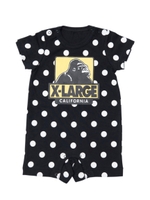 S/S ROMPER DOTS/WHITE