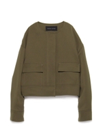 [Balcony and Bed]Wクロスノーカラージャケット/KKI