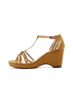 ウェッジサンダル/ネイビー(120)